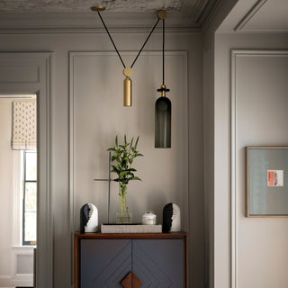 Lustra Lustre en Forme Géométrique Art