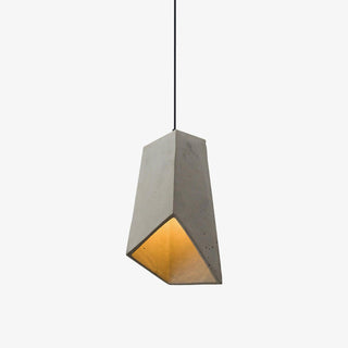 Geo Lampe Suspendue Industrielle en Ciment