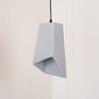 Geo Lampe Suspendue Industrielle en Ciment