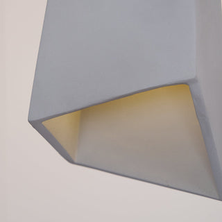 Geo Lampe Suspendue Industrielle en Ciment