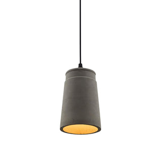 Geo Lampe Suspendue Industrielle en Ciment
