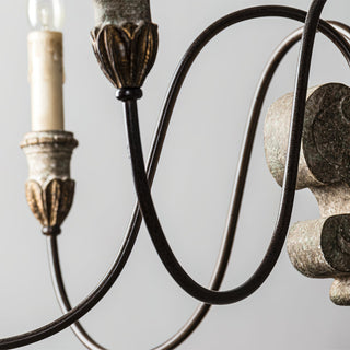 Geovanna Lustre Métal Solide Industriel Vintage