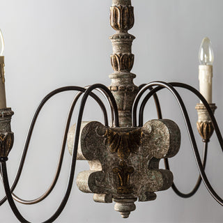 Geovanna Lustre Métal Solide Industriel Vintage