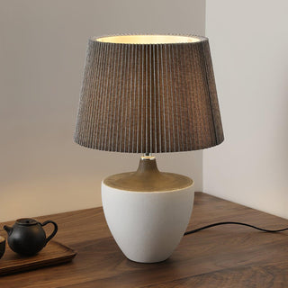 Oasis Lampe de Table en Tissu