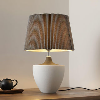 Oasis Lampe de Table en Tissu