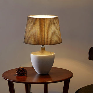 Oasis Lampe de Table en Tissu