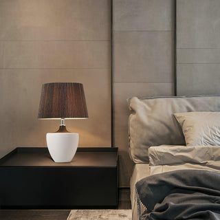 Oasis Lampe de Table en Tissu