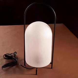 Firaie Lampe de Table en Verre Minimaliste