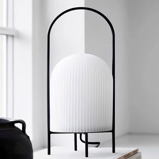 Firaie Lampe de Table en Verre Minimaliste