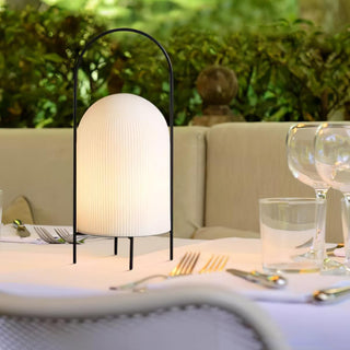 Firaie Lampe de Table en Verre Minimaliste