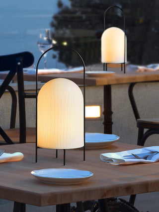Firaie Lampe de Table en Verre Minimaliste