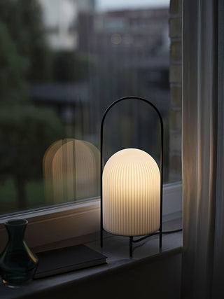 Firaie Lampe de Table en Verre Minimaliste