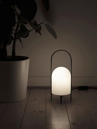 Firaie Lampe de Table en Verre Minimaliste