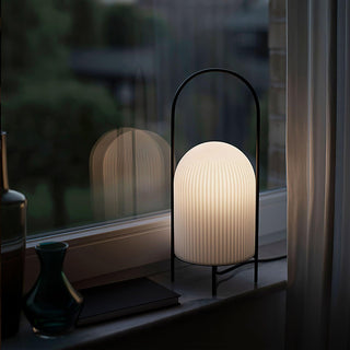 Firaie Lampe de Table en Verre Minimaliste