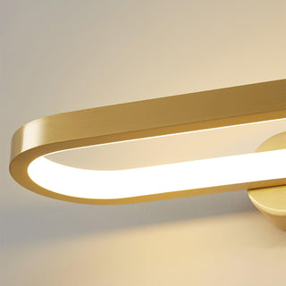 Plana Applique Murale LED Moderne Minimaliste en Laiton