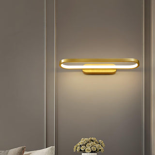 Plana Applique Murale LED Moderne Minimaliste en Laiton
