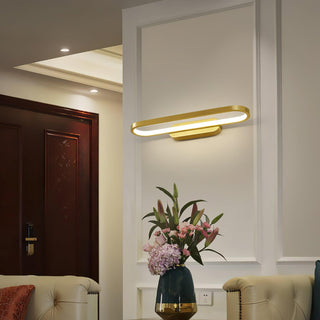 Plana Applique Murale LED Moderne Minimaliste en Laiton