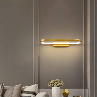 Plana Applique Murale LED Moderne Minimaliste en Laiton