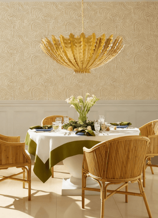 Lumuira Luxueux Lustre Acanthe Doré