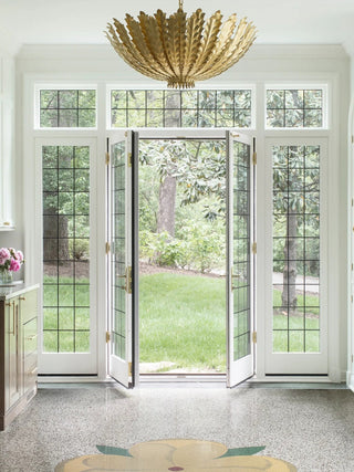 Lumuira Luxueux Lustre Acanthe Doré