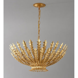 Lumuira Luxueux Lustre Acanthe Doré