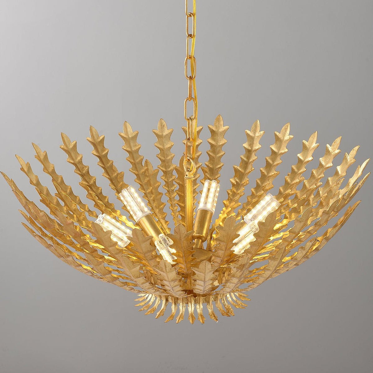 Lumuira Luxueux Lustre Acanthe Doré