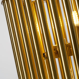 Elios Gilded Cage Table Lamp-Neutral Decor