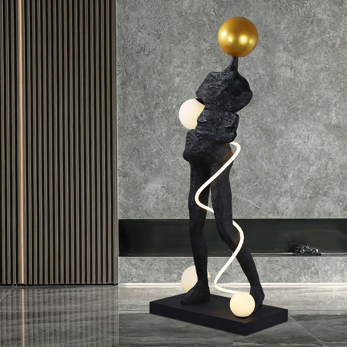 Pulse Lampadaire Sculpture