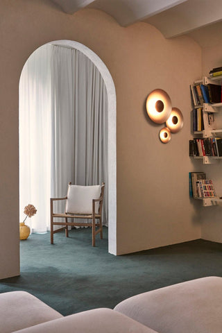 Ginger Lampe Mural Moderne Minimaliste Ronde-Luire