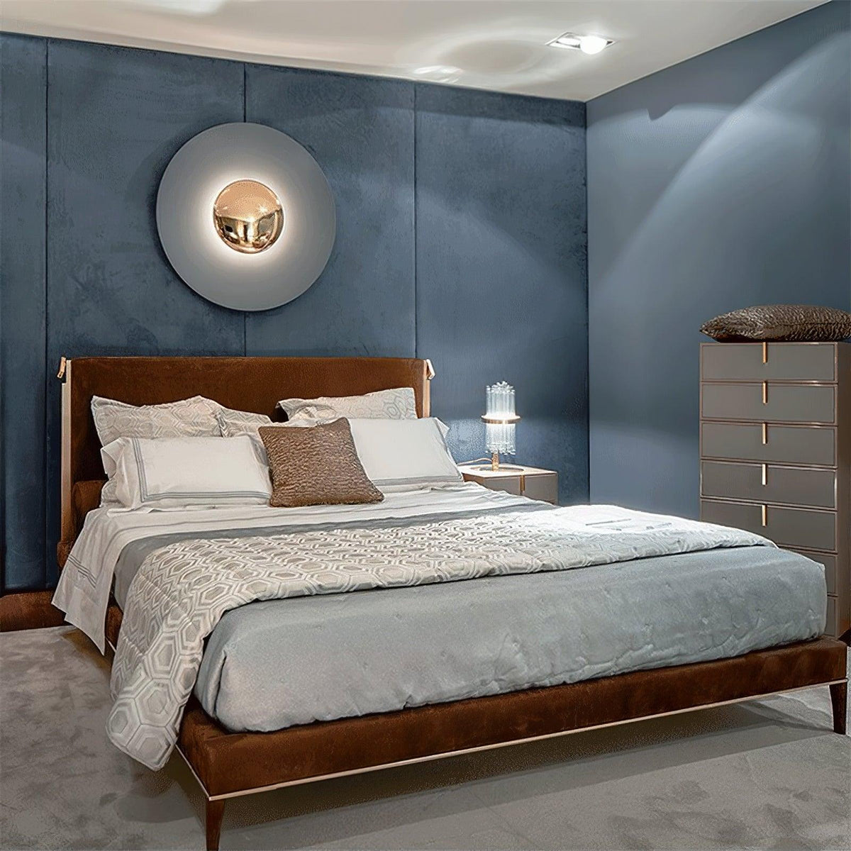 Sirixel Simplicity Glow Plug-in Wall Light-Cielum