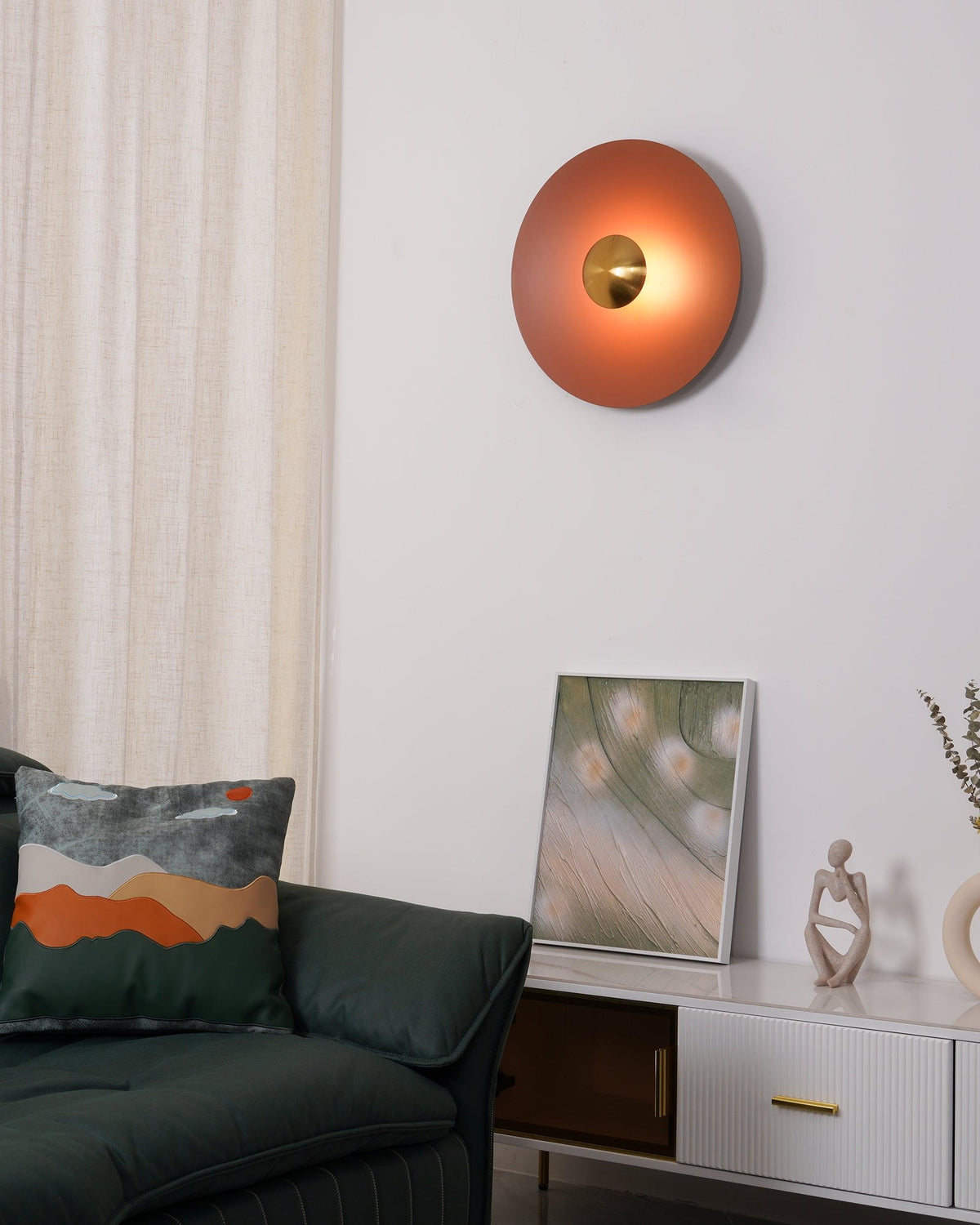 Sirixel Simplicity Glow Plug-in Wall Light-Cielum