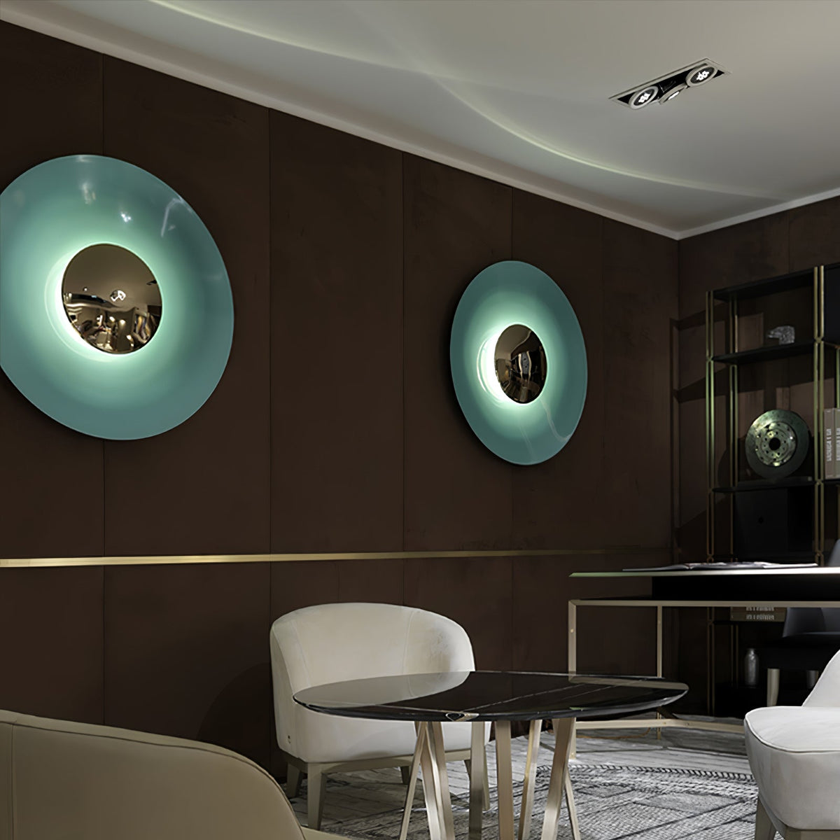 Sirixel Simplicity Glow Plug-in Wall Light-Cielum