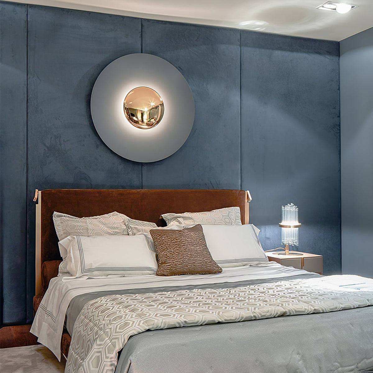 Sirixel Simplicity Glow Plug-in Wall Light-Cielum