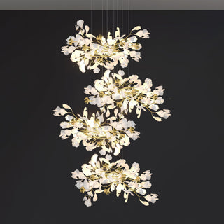 Olivia Céramique Gingko Feuille Lustre