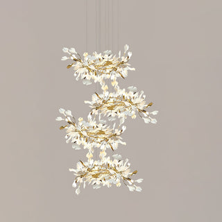 Olivia Céramique Gingko Feuille Lustre