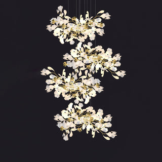 Olivia Céramique Gingko Feuille Lustre