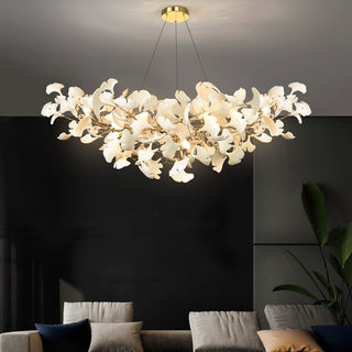 Metr Lustre de Luxe en Céramique pour Salon en Forme d’Arc en U