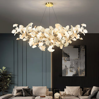 Metr Lustre de Luxe en Céramique pour Salon en Forme d’Arc en U