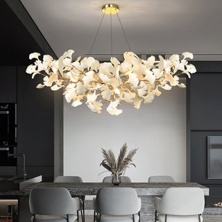 Metr Lustre de Luxe en Céramique pour Salon en Forme d’Arc en U