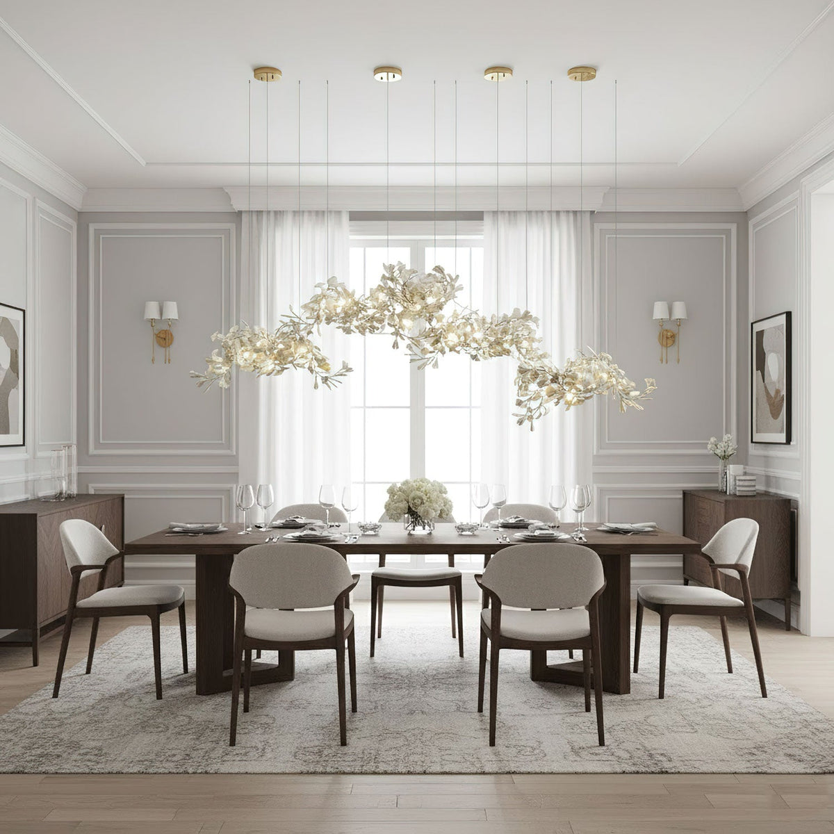Gingko Chandelier C-Neutral Decor