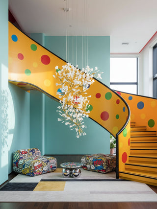 Gingko Chandelier F-Neutral Decor