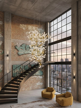 Gingko Chandelier F-Neutral Decor