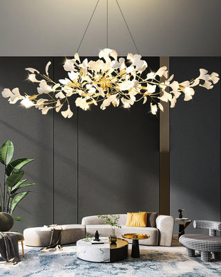 Dostix Suspension en Céramique Feuilles Gingko
