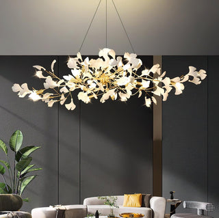 Dostix Suspension en Céramique Feuilles Gingko