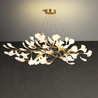 Dostix Suspension en Céramique Feuilles Gingko