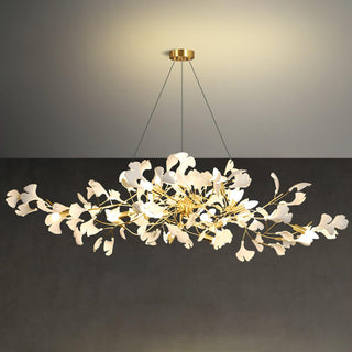 Dostix Suspension en Céramique Feuilles Gingko