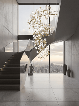 Gingko Chandelier Q-Neutral Decor