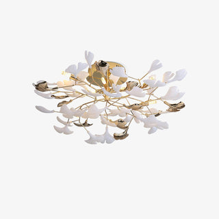 Artheel Plafonnier rotatif en céramique Gingko de style nordique haut de gamme