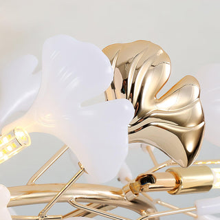 Artheel Plafonnier rotatif en céramique Gingko de style nordique haut de gamme