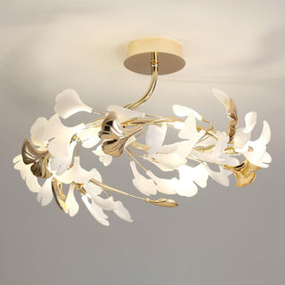 Artheel Plafonnier rotatif en céramique Gingko de style nordique haut de gamme